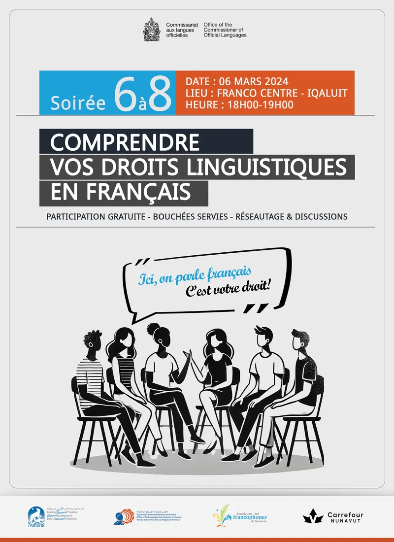 Affiche Atelier Commissariat Langues Officielles 2