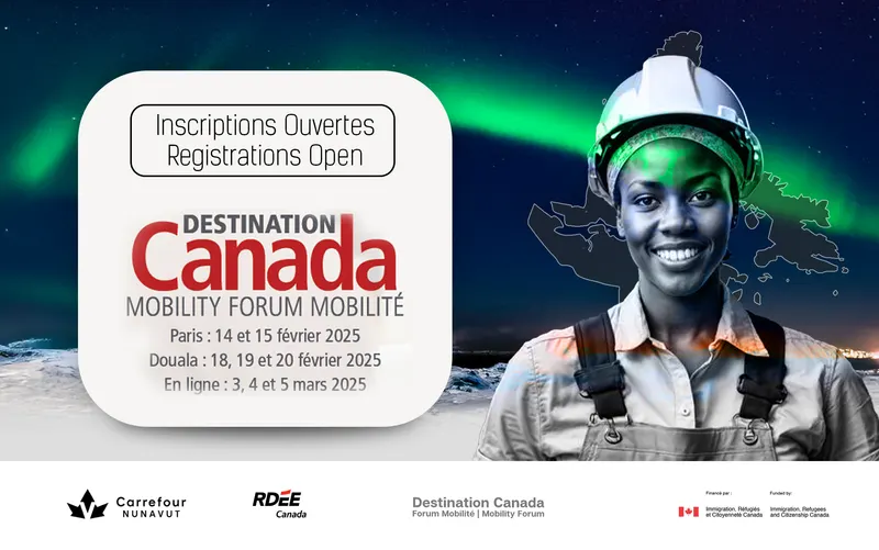 Affiche Carrefour Nunavut Destination Canada