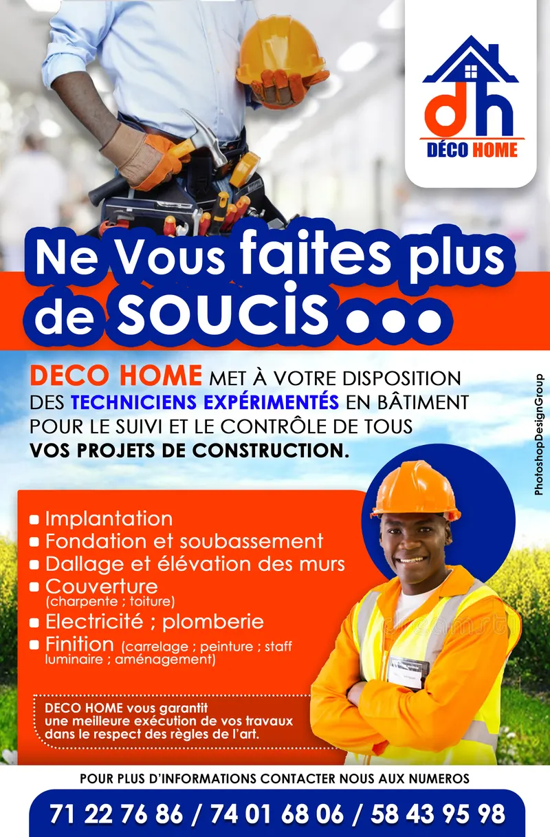 Affiche Decos Home Plus De Soucis