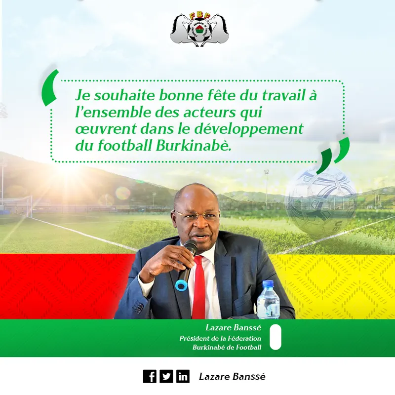 Affiche Fete Du Travail Lazare Bansse