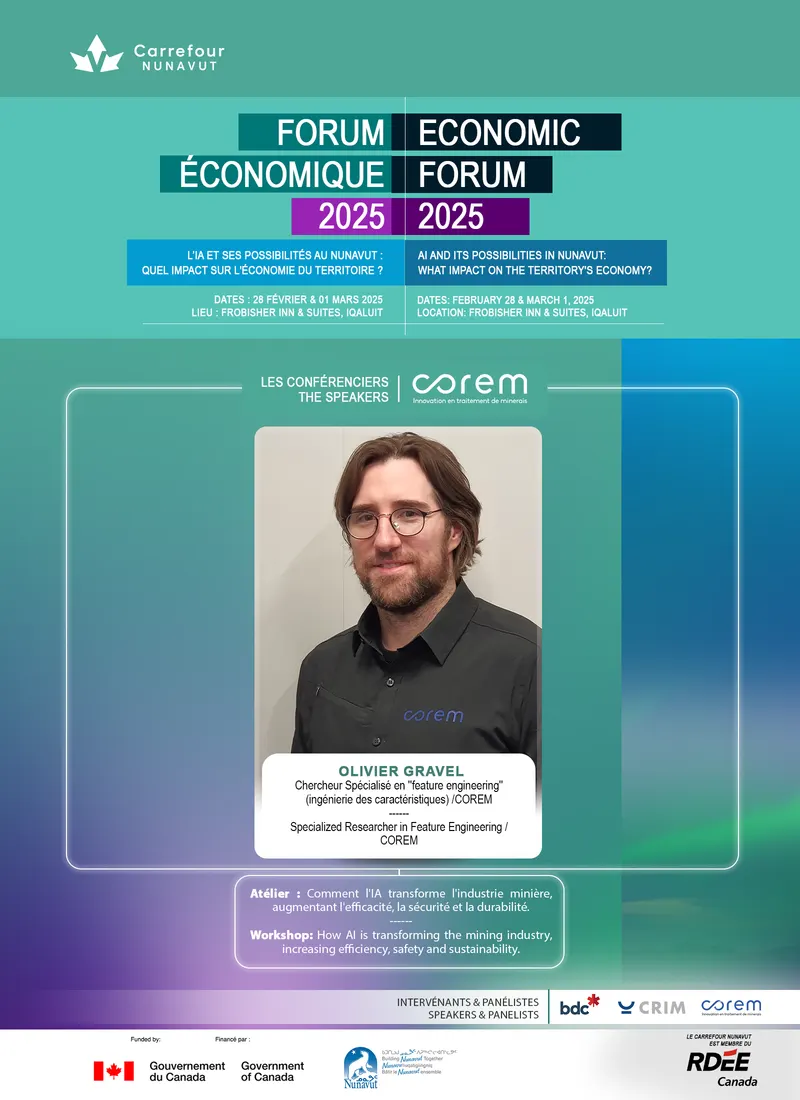 Affiche Forum Economique 2025 Personnalites Corem
