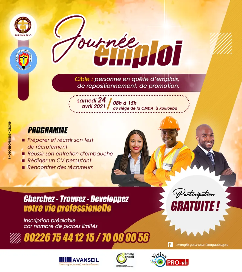 Affiche Journee Emploi
