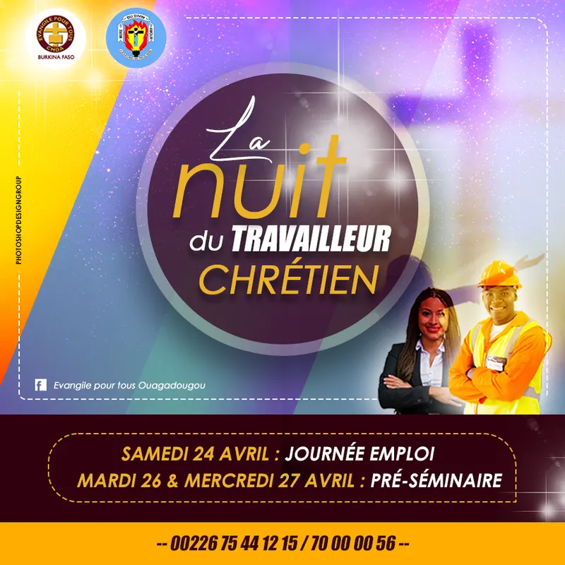 Affiche Journee Travailleur Chretien
