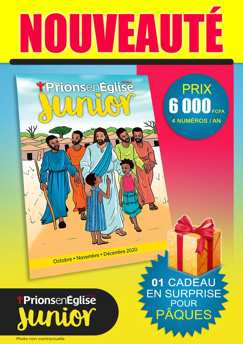 Affiche Junior Prions En Eglise