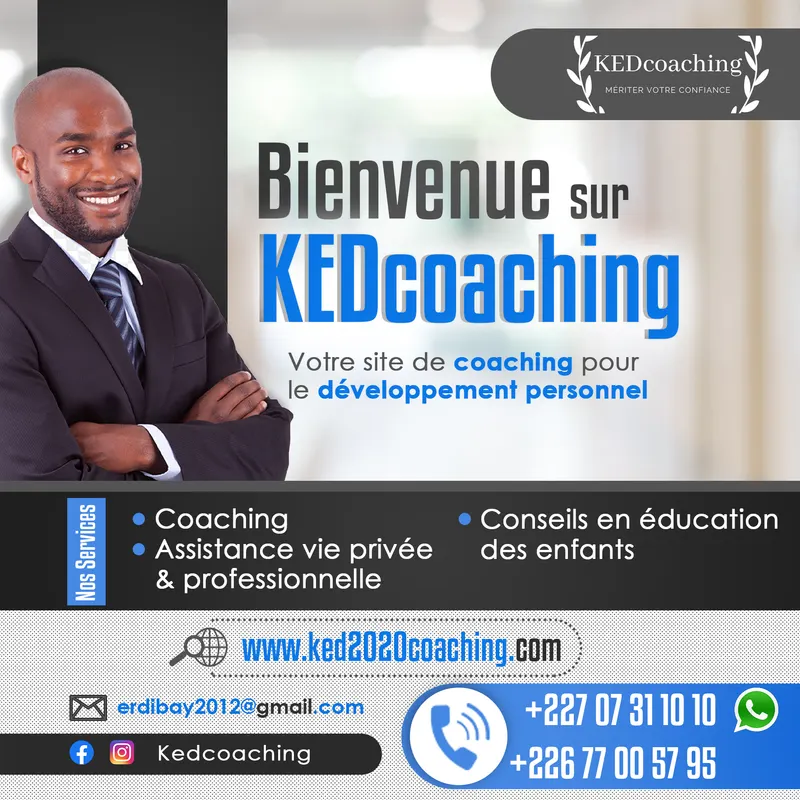 Affiche Ked Coaching