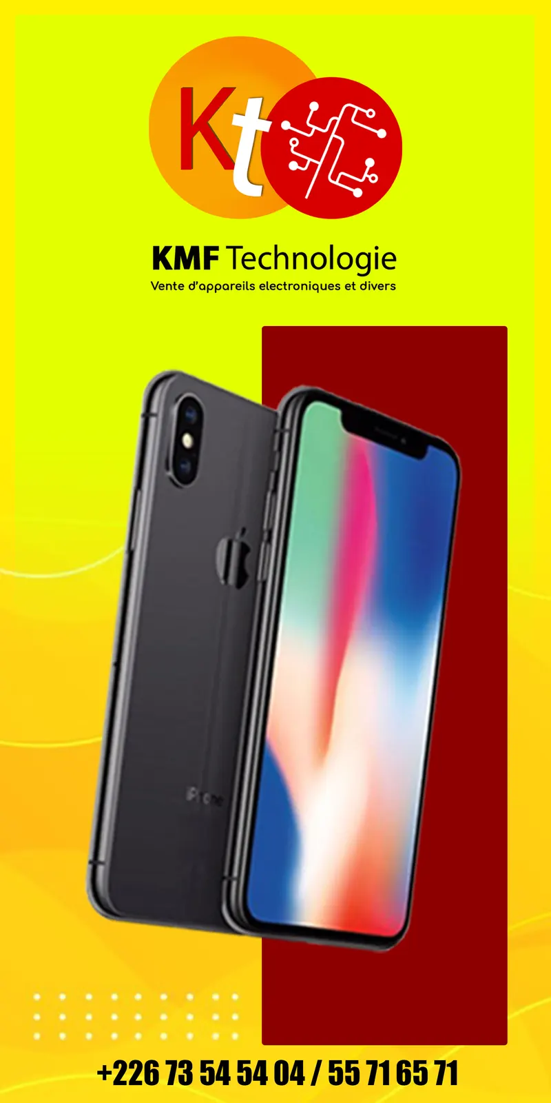 Affiche Kmf Technologie Smartphone