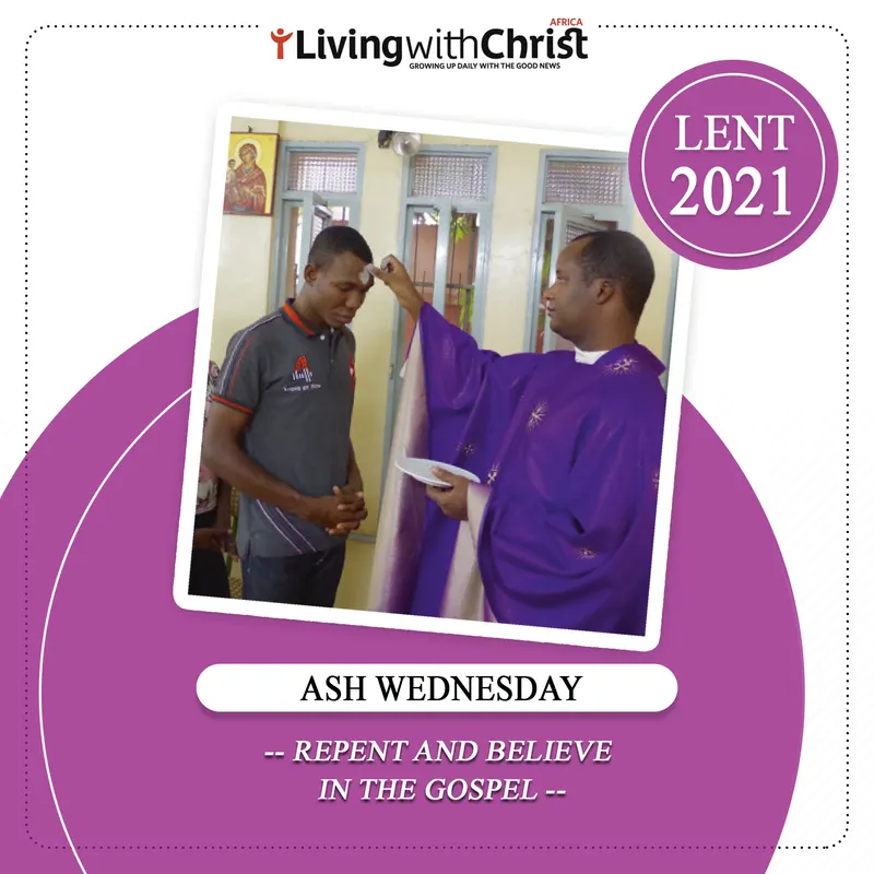 Affiche Lent 2021 Ash Wednesday