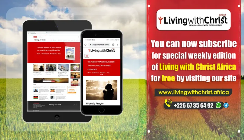Affiche Living With Christ Abonnement Site Mobile