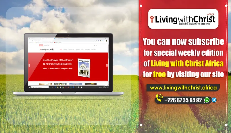 Affiche Living With Christ Abonnement Site Ordinateur