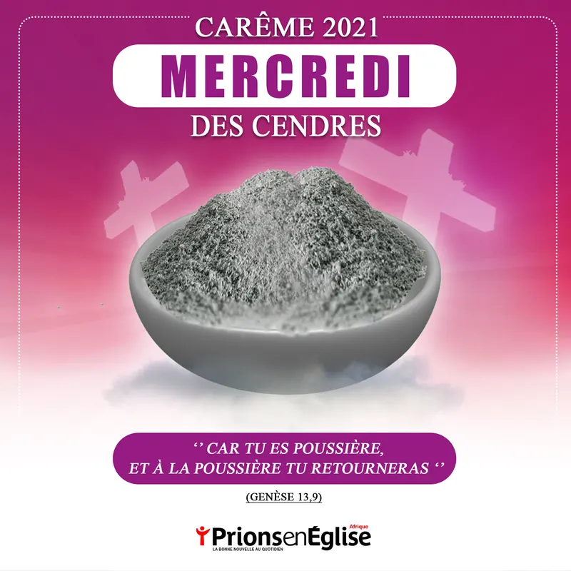 Affiche Mercredi Des Cendres