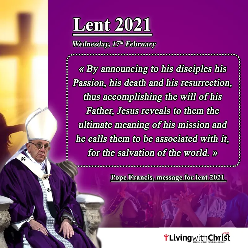 Affiche Message Lent 2021