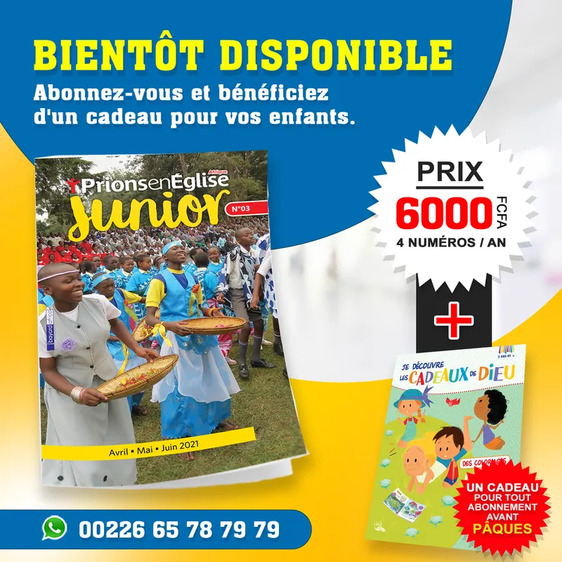 Affiche Missel Enfant Bientot