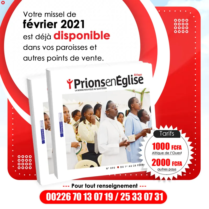 Affiche Missel Fevrier