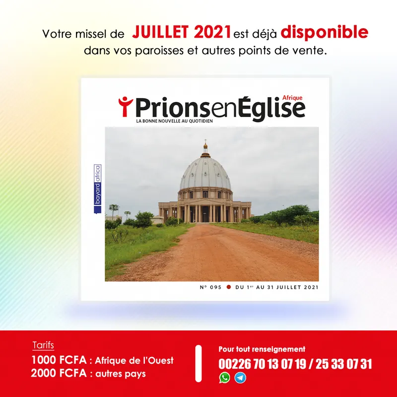 Affiche Missel Juillet