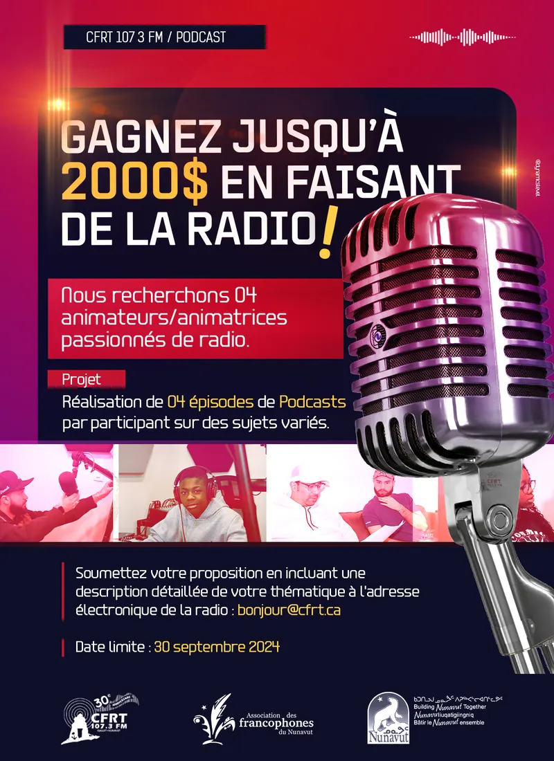 Affiche Podcast Cfrt Candidature