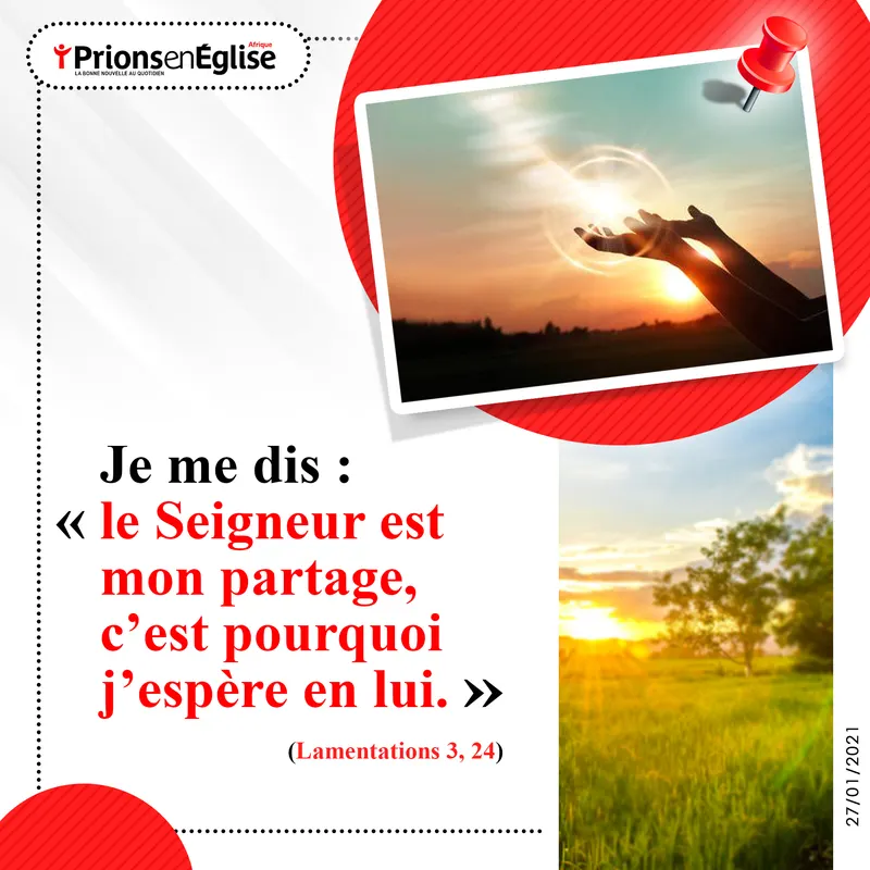 Affiche Prions En Eglise 27 Janvier