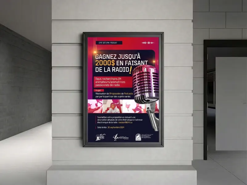 Affiche Professionnelle