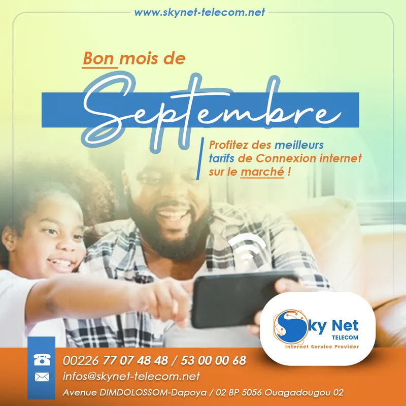 Affiche Skynet Septembre