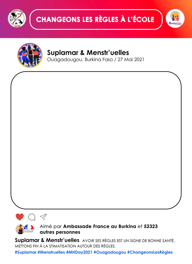 Cadre Photos Instagram Suplamar