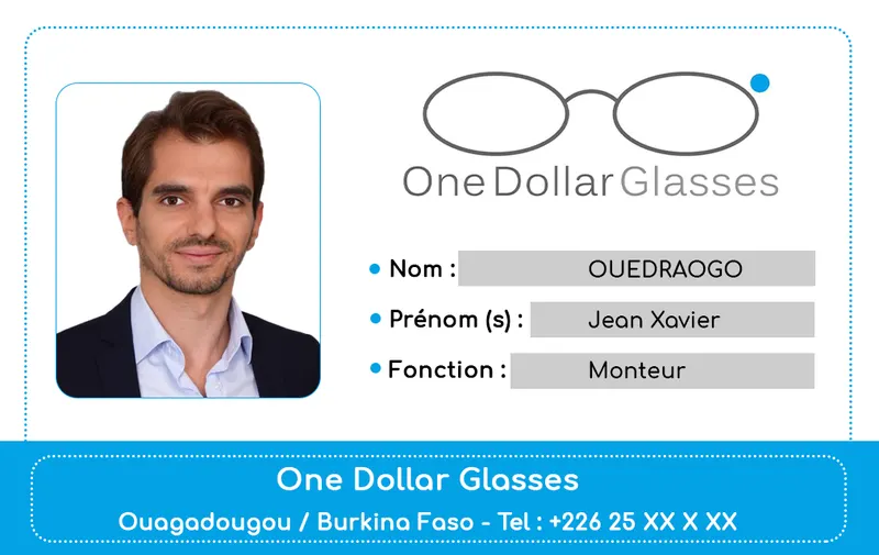 Carte De Visite Glasses