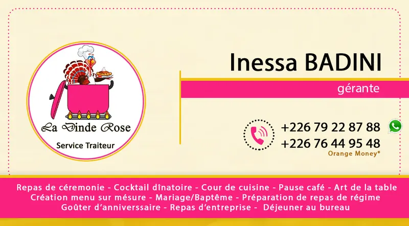 Carte De Visite Inessa Recto