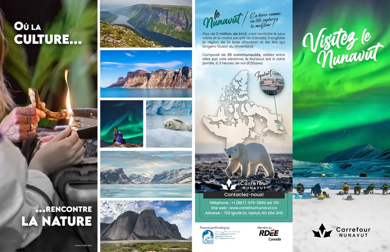 Flyer Tourisme Nunavut Recto