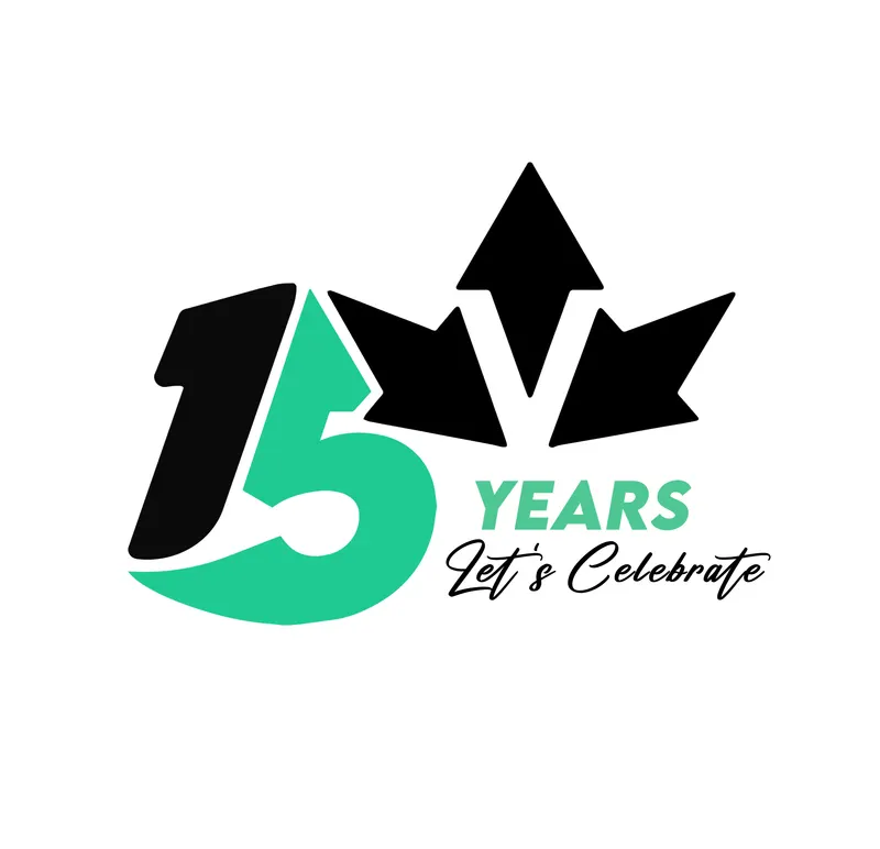 Logo 15 Ans Carrefour Nunavut Anglais