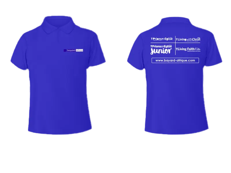 Maquette Tshirt Baf Bleu