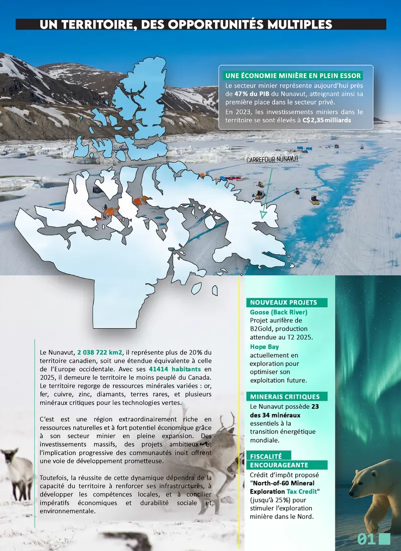 Page Brochure Carrefour Nunavut Territoire Opportunites