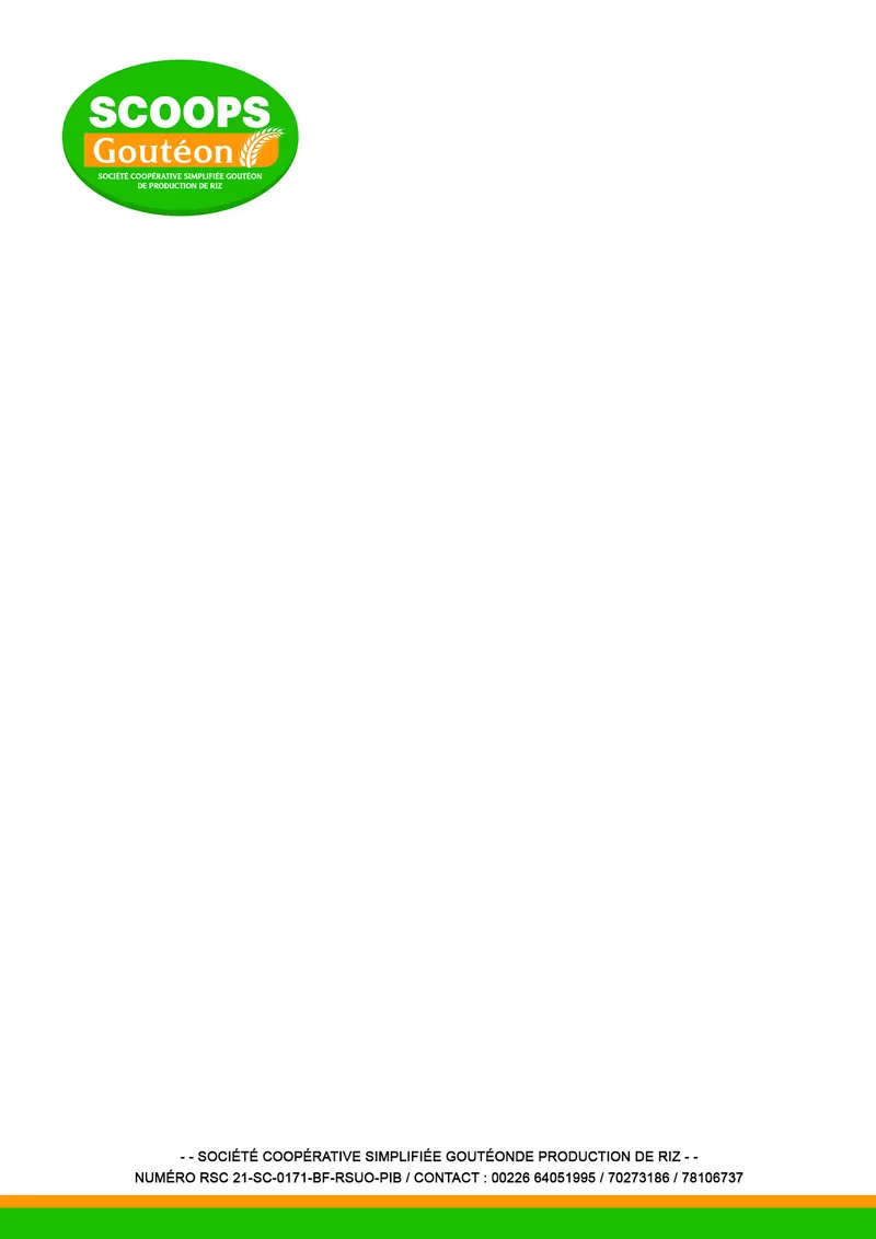 Papier Entete Scoop Gouteau