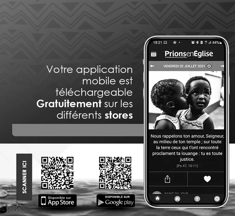 Visuel Application Mobile Missel Noir Blanc